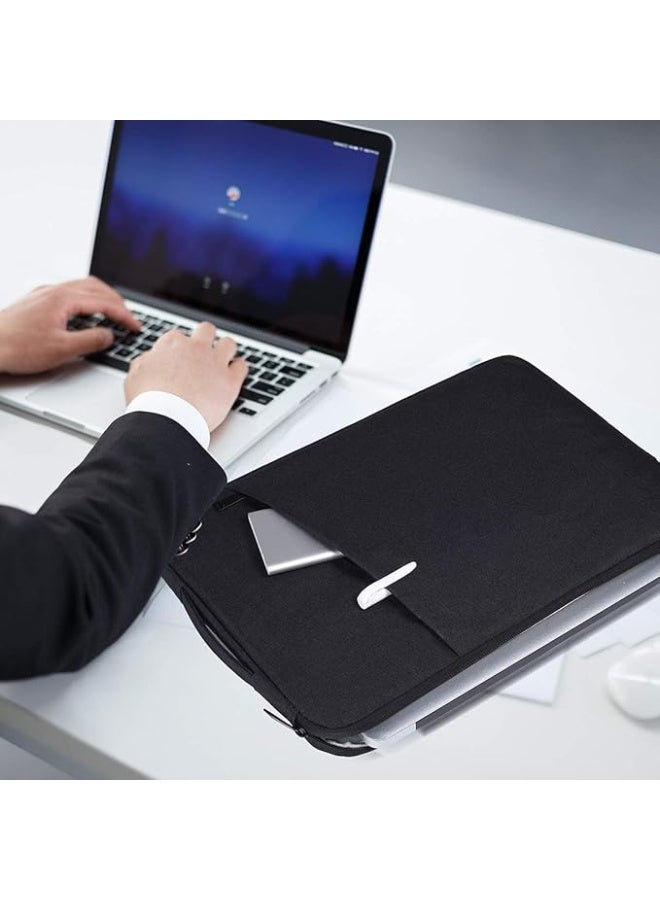 15.6 Inch Laptop Bag for HP ENVY X360/Pavilion 15.6/ProBook/OMEN 15, Lenovo IdeaPad 15.6, Acer Aspire/Chromebook 15, Dell Inspiron 15, MSI GS65, Waterpoof 15.6 inch Slim Laptop Bag Case - Image 5